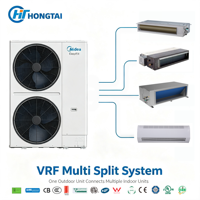 Unité extérieure VRF Midea de haute qualité R32 8-30HP 22,4-85kW à raccordement rapide sans brasage pour écoles