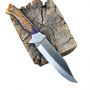 Couteaux Bowie de haute qualité, édition spéciale, acier inoxydable, couteau de chasse et de survie avec manche en bois, couteau Bowie à lame fixe OEM - Product Image 2