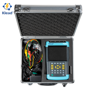 KLEAD Tragbarer Dreiphasen-Stromqualitätsanalysator KL-PQ600 mit 5A-3000A Zangenstrommessgerät - Product Image 1