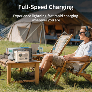 ECOPLAY 800W Home Portable UPS Power Station Solar & Car Source <b>Generator</b> MPPT Controller Indoor - Product Image 2