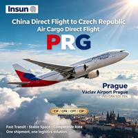 Expédition Aérienne Urgente Premium Chine Partenaire Logistique République Tchèque PRG Vol Non-Stop CIF CFR CPT CIP Service de Transit