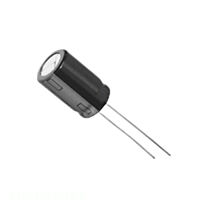 Condensateur traversant à montage radial EEU-TP1V271LB, alumine, 270 µF, 20 %, 35 V, canal fabricant - Product Image 1