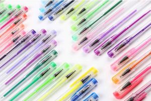 Custom Custom Logo 100 <b>Color</b> School Office Gel <b>Pen</b> Set - Product Image 2