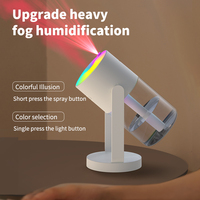 Nouvelle maison USB humidificateur d'air à ultrasons pulvérisateur de brume fraîche 280ml romantique ciel étoilé lampe électrique brumisateur humidificateur voiture