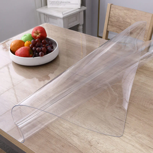 Tùy chỉnh kích thước Độ dày rõ ràng tấm <span class=keywords><strong>PVC</strong></span> CuộN <span class=keywords><strong>PVC</strong></span> Khăn trải bàn không thấm nước - Product Image 5