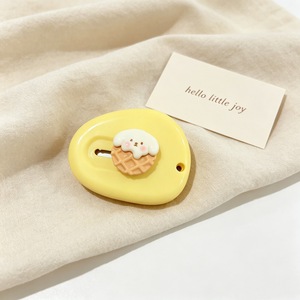 Mini coupe-papier en résine à motif ours et chaton pour la papeterie et les travaux manuels - Product Image 4