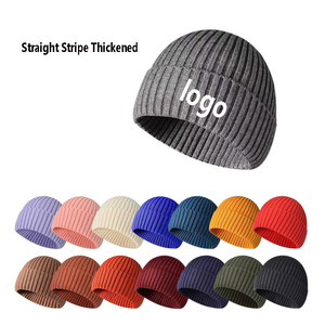 Gorros de Punto Deportivos de Invierno para Hombre y Mujer, Gorros de Lana Gruesos y Cálidos, Gorro Casual con Borde, Gorro Tipo Beanie para el Frío - Product Image 5