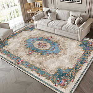 OEM tùy chỉnh khu vực thảm cho phòng khách phòng ngủ, giả len hoặc pha Lê Nhung, mềm sang trọng trang trí nội thất số lượng lớn đặt hàng - Product Image 3