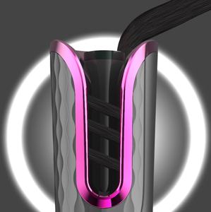 Rizador <span class=keywords><strong>de</strong></span> Pelo Cerámico Giratorio Automático Portátil Transfronterizo, Rizador <span class=keywords><strong>de</strong></span> Pelo Inalámbrico USB <span class=keywords><strong>con</strong></span> Pantalla LCD, Estilizador <span class=keywords><strong>de</strong></span> Pelo Eléctrico Inteligente y Práctico - Product Image 6