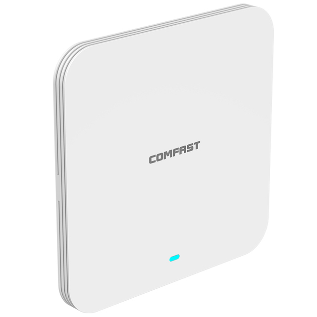 WiFi6 3000Mbps Ceiling AP 48V POE Wireless Wall-mounted Router Access Point 2.4&5.8GHz RJ45 WAN/LAN Gigabit Port Indoor