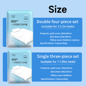 멸균 일회용 침구 세트 3/4종 병원 격리 및 의료용 밀봉 포장 대량 공급, 위생 침구 세트 - Product Image 5