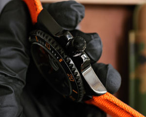 Montre mécanique haut de gamme 40 mm, design en fibre de carbone, fonction calendrier - Product Image 5