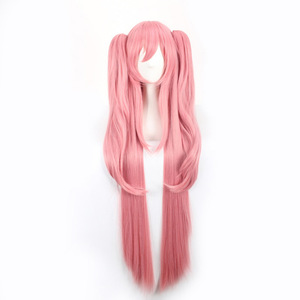 Phim hoạt hình tóc giả cho Seraph End cosplay krul tepes Nữ Hoàng Khó<span class=keywords><strong>i</strong></span> Hồng Tiger Miệng Clip tóc giả nhiệt độ cao sợ<span class=keywords><strong>i</strong></span> nhỏ <span class=keywords><strong>cap</strong></span> Dark Brown - Product Image 3
