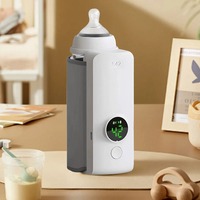Chauffe-biberon intelligent multifonctionnel USB haute capacité avec contrôle de température et écran