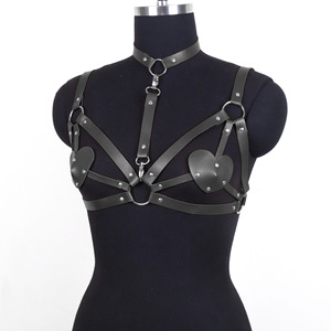Correas de cuero modernas y versátiles, esposas, cinturón para actuaciones en discotecas, correas para las piernas, fabricación de juguetes sexuales. - Product Image 2
