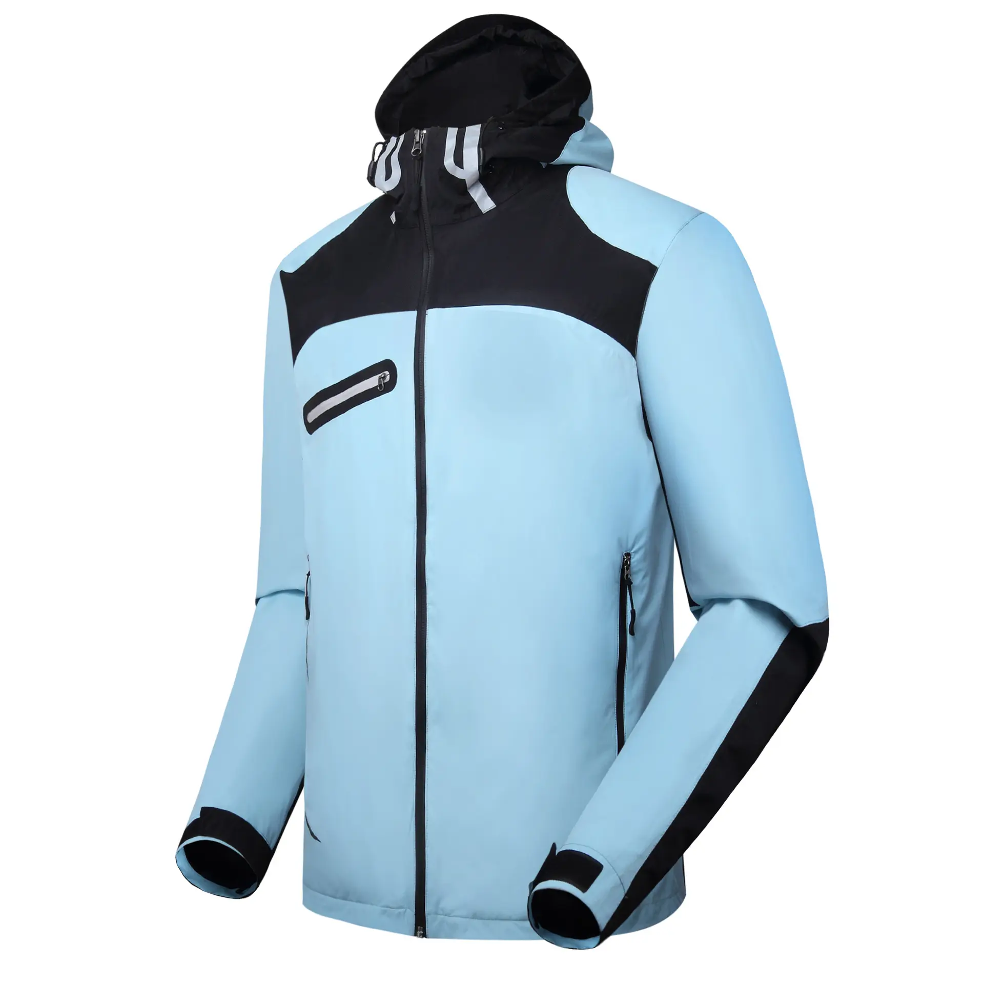 OEM factory Custom logo Nylon polyester golf wear sports wear rainsuits rain gear waterproof jacket with hood