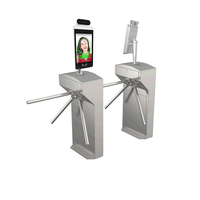 Tourniquet RFID avec contrôle d'accès, tourniquet professionnel à trépied, prix du tourniquet de circulation piétonne, portail de tourniquet portable
