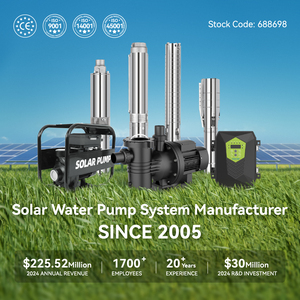 Bomba de Agua Solar de Superficie VEICHI de 1 Pulgada y 0.38HP, Bomba Centrífuga de Alta Presión para Riego Solar - Product Image 2