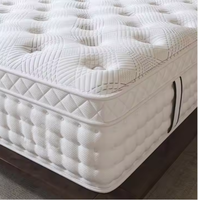 Matelas hybride en gel à mémoire de forme Queen Size et ressorts ensachés Mousse de lit confortable avec un excellent soutien