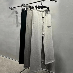 <span class=keywords><strong>Pantalon</strong></span> de survêtement basique à jambe droite Chaogongfang Essentials 2022, prix d'usine, style streetwear extensible, logo personnalisé, <span class=keywords><strong>pantalon</strong></span> unisexe pour <span class=keywords><strong>homme</strong></span> - Product Image 2