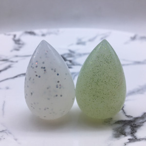 Mới Trong Suốt Có Thể Giặt Trang Điểm Vẻ Đẹp <span class=keywords><strong>Silicone</strong></span> Phun Bọt Biển Máy Xay Sinh Tố Trang Điểm Nền Tảng Máy Xay Sinh Tố - Product Image 3