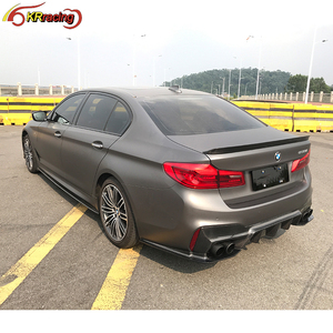 Lame de pare-choc arrière en Fiber de carbone, séparateur de lèvre adapté à la <span class=keywords><strong>BMW</strong></span> série 5 G30, G38, <span class=keywords><strong>M5</strong></span>, <span class=keywords><strong>F90</strong></span>, 2018 — 2019 - Product Image 5