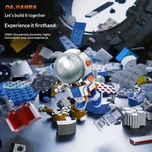 Juego de Bloques de Construcción con Temática Espacial, Modelo de Cohete y Avión <span class=keywords><strong>para</strong></span> Armar, Juguetes Creativos de Construcción <span class=keywords><strong>para</strong></span> Niños, Regalos - Product Image 4