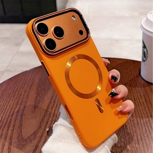 เคสโทรศัพท์แม่เหล็กพร้อมขาตั้งกล้องและที่ชาร์จไร้สายสำหรับ iPhone 17 Pro Max 17 Air 16 15 14 13 12  ฝาหลังแข็ง PC ป้องกันแรงกระแทก - Product Image 4