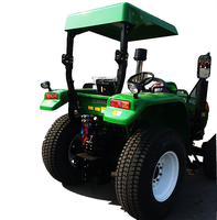 Trattore Agricolo Multifunzione JIULIN 45HP 50HP 55HP 4WD con Cambio, Cabina, Caricatore Frontale, Retroescavatore e Motore Diesel Weichai a 4 Cilindri
