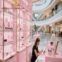 B2B-Regal für Schönheitssalons: Nagellack und Perücken, langlebig für Nagelstudios