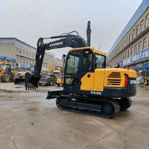 รถขุดตีนตะขาบ Hx80 รุ่นดั้งเดิม ราคาประหยัด ทันสมัย เครื่องจักรไฮดรอลิก ทางเลือกแทนรถขุดใหม่ - Product Image 3