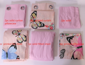 Juego de Sábanas de Alta Gama Metropolitan de 8 Piezas, Tamaño Queen, 100% Microfibra de Poliéster, Serie 2500, con Cortinas a Juego - Product Image 4