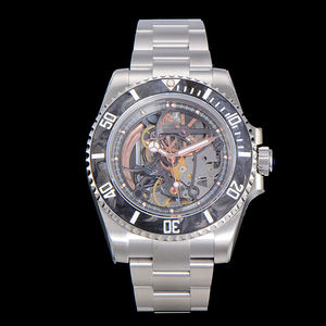 Montre mécanique automatique squelette de luxe pour hommes - Product Image 2