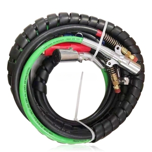 สายยางลม 3 in 1 พร้อมสายไฟหุ้มยาง ยาว 15 ฟุต - Product Image 1