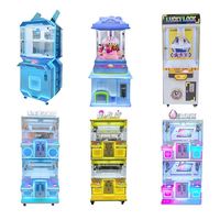 Machine de jeu d'arcade à grue à monnayeur la plus économique pour poupées et jouets de parc pour enfants
