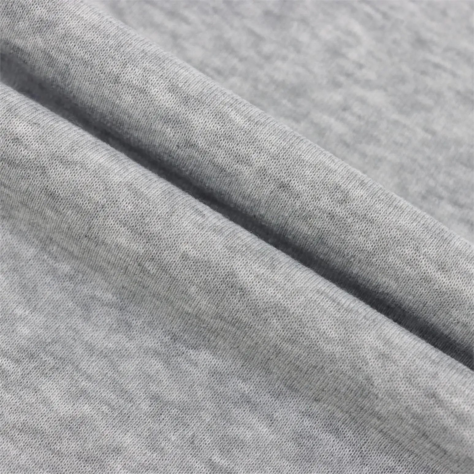 Super weicher Vliespullover/Kapuzenpullover 100 % Polyester gestrickt Einzeltrikot Stoff für Frühling und Sommer