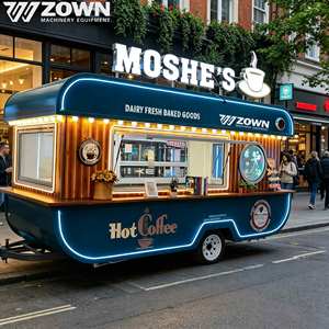 Custom Electric Food Cart With Basic Kitchen Mobile Street Catering Truck For Coffee Burger <b>Ice</b> Cream Outdoor <b>Small</b> Vendor - Product Image 1