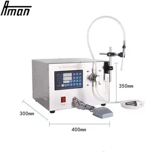 Magnetic pump filling machine liquid automatic quantitative small solvent perfume essential oil filling machine