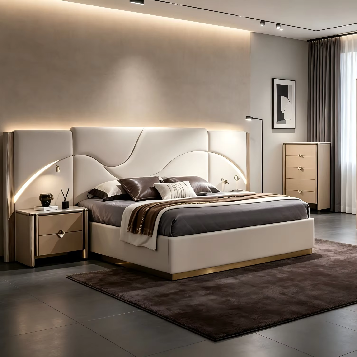 お部屋に贅沢な快適さとスタイリッシュな スーパーカリフォルニア