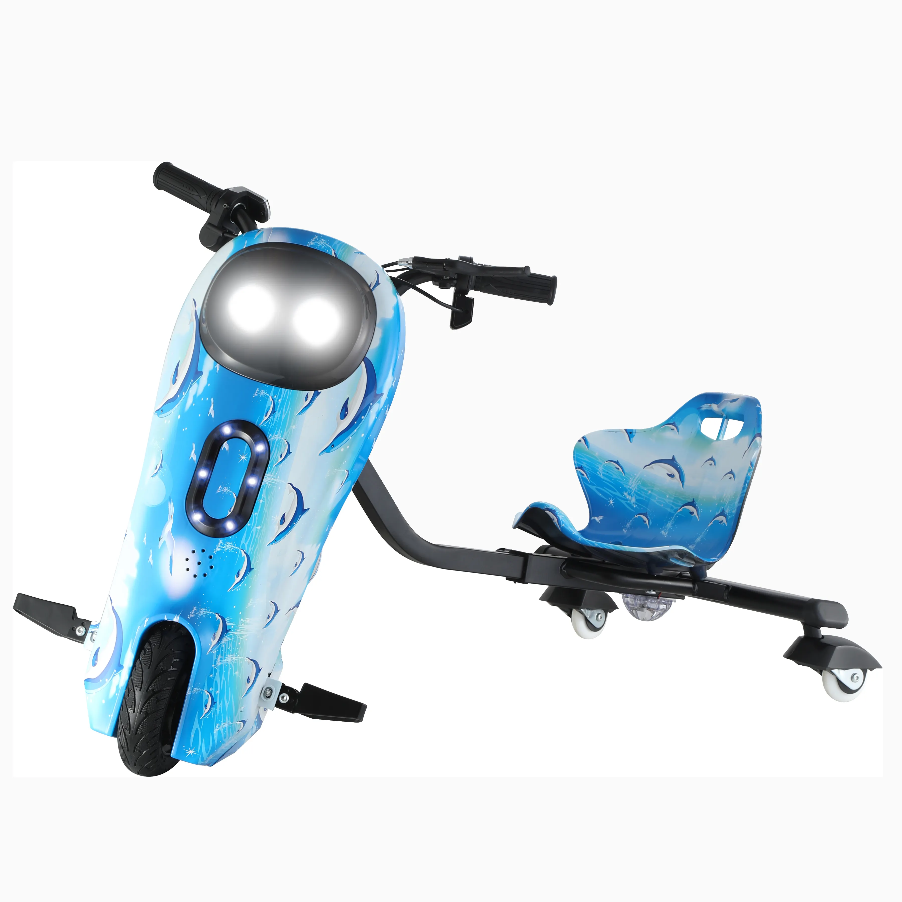 Macchinine a tre ruote 360 elettrico Smart Drifting trike Scooter 3 ruote bici elettrica