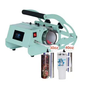 2 in 1 Digitaler Wärme übertragungs druck becher 30 Unzen Sublimation becher Wärme presse 40 Unzen Tasse Wärme presse Sublimation maschine