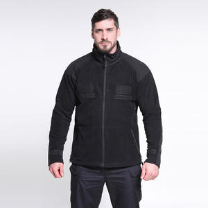 Mode Borduurwerk Patch Casual Sportkleding Dikke Warme Polar Fleece Blanco Bovenkleding Heren Outdoor - Product Image 1