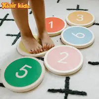 Игрушка Xiair Монтессори, балансировочный деревянный ступенчатый камень для детей, малышей, детей, школы, младенцев, наборы мебели для ухода, Детские деревянные игрушки