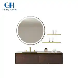 Toilet luxury decorative furniture Banco europeo de inversiones dirt-proof bathroom cabinet furniture with sinks