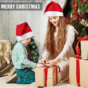 Gorros Navideños con Logotipo Personalizado Bordado e Impreso al por Mayor, Gorro de Santa Claus para Niños y Adultos - Product Image 4