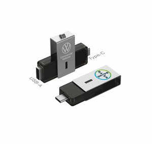 หมุน OTG Type C <span class=keywords><strong>USB</strong></span> สำหรับโทรศัพท์และแล็ปท็อปของการจัดเก็บขนาดใหญ่ - Product Image 2