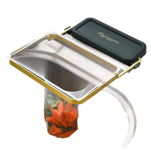 Bồn Rửa Nhà Bếp chất thải còn sót lại Bộ lọc Rag Bộ lọc dùng một lần lưới lọc Rau Trái Cây mới có thể gập lại kim loại bồn rửa lọc - Product Image 6