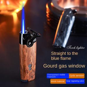 Encendedor <span class=keywords><strong>de</strong></span> Gas <span class=keywords><strong>de</strong></span> llama azul <span class=keywords><strong>de</strong></span> combustión directa portátil ultrafino encendedor <span class=keywords><strong>de</strong></span> cigarrillos <span class=keywords><strong>de</strong></span> Metal compacto altamente funcional obsequios fáciles <span class=keywords><strong>de</strong></span> llevar - Product Image 3