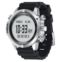 Montre de plongée pour homme NORTH EDGE Aqua Luxury Sport, acier inoxydable, étanche 100 m, répéteur NDL, altimètre
