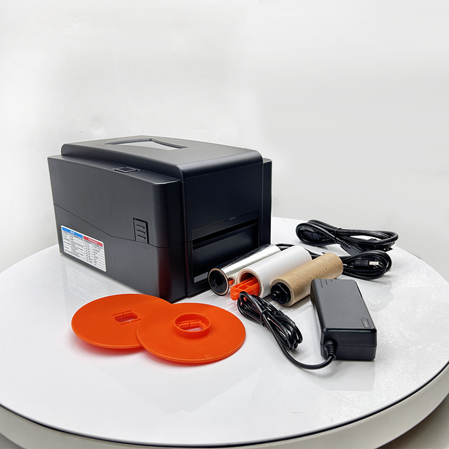 4 Inch Direct Thermal Desktop Printer 300DIP Thermal Label for Shipping Labels Product Sticker